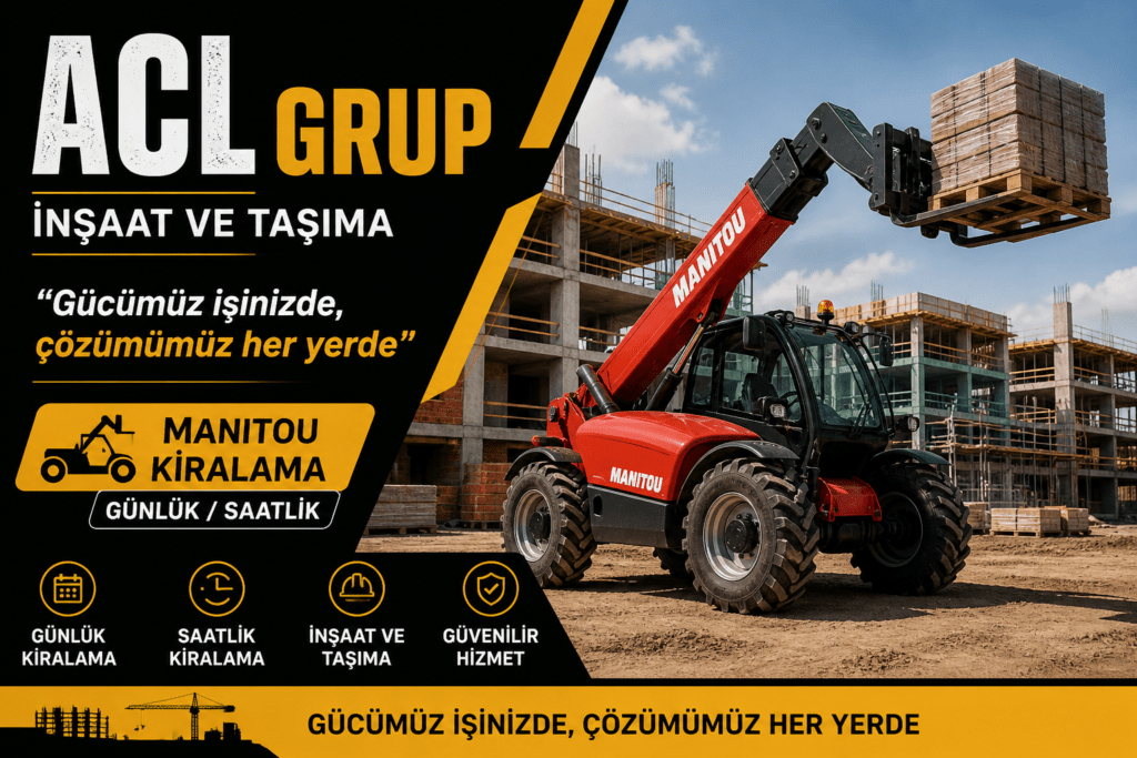 ACL Grup, Bingöl’de Manitou ve forklift kiralama hizmeti sunmaktadır. Firma bilgileri ve hizmet detayları bu sayfada yer almaktadır.