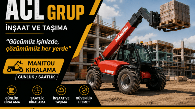 ACL Grup, Bingöl’de Manitou ve forklift kiralama hizmeti sunmaktadır. Firma bilgileri ve hizmet detayları bu sayfada yer almaktadır.