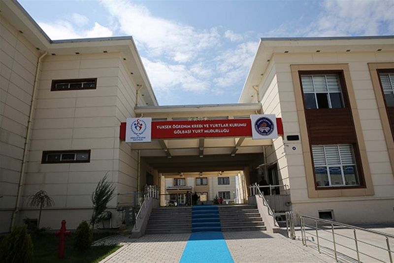 Gölbaşı Öğrenci Yurdu dış cephe - KYGM resmî fotoğraf