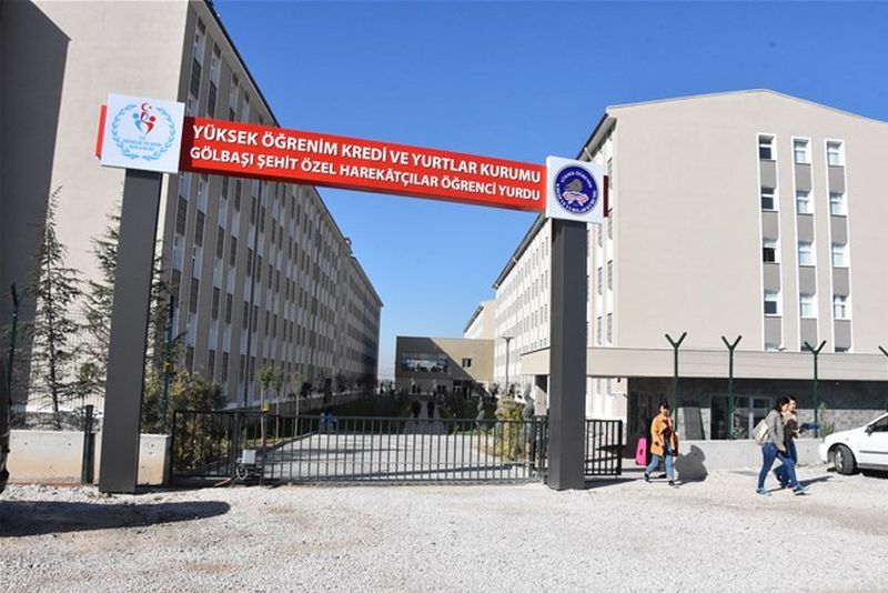 Gölbaşı Şehit Özel Harekatçılar Öğrenci Yurdu Ankara KYGM resmî fotoğrafı